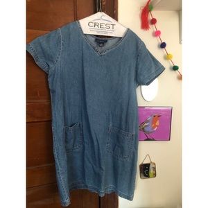 Hip indie denim dress